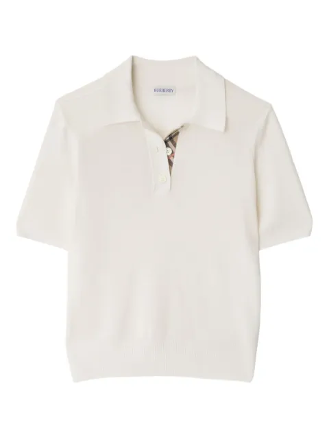 Burberry wool polo shirt White 8112168