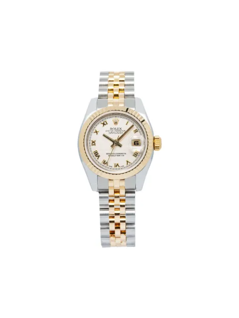 Rolex pre-owned Datejust 26mm White 179173