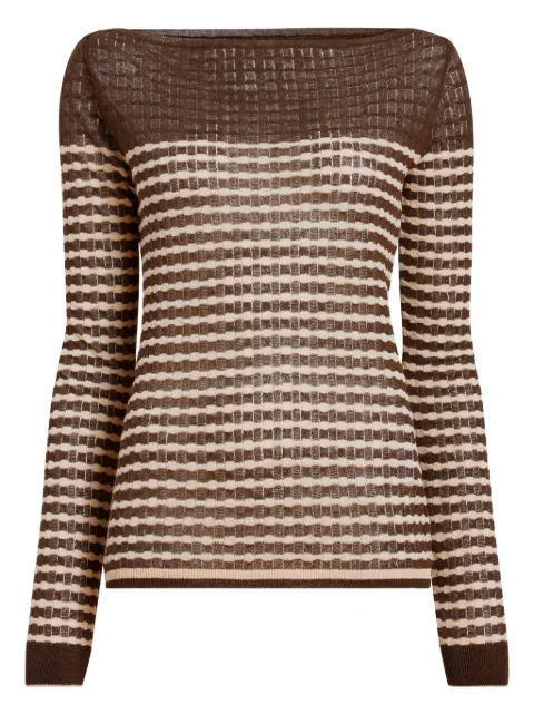 Proenza Schouler White Label Britta jumper Brown WL2537598KC143