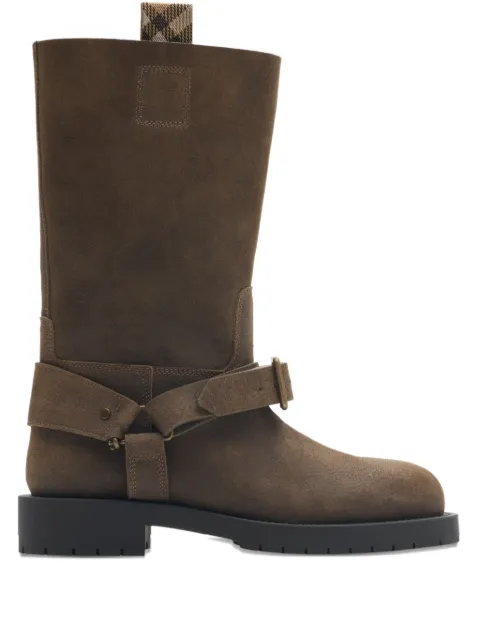 Burberry suede boots Brown 8113016