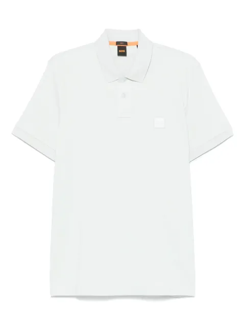 BOSS cotton polo shirt Blue 50507803