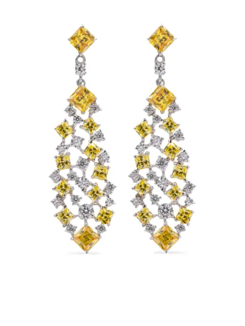 Juwelina Paris Gerbera earrings Silver JE713