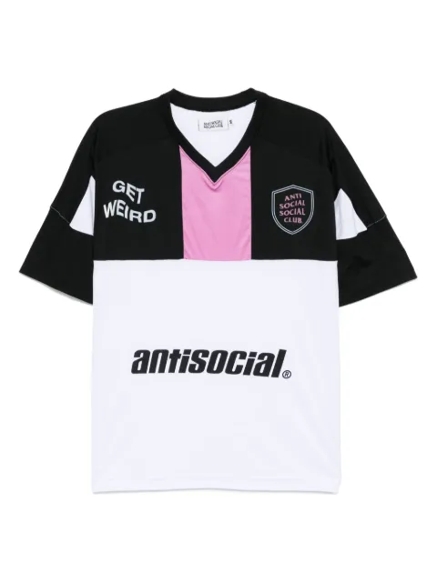 Anti Social Social Club Get Weird Soccer t-shirt White ASSCSS25SS122