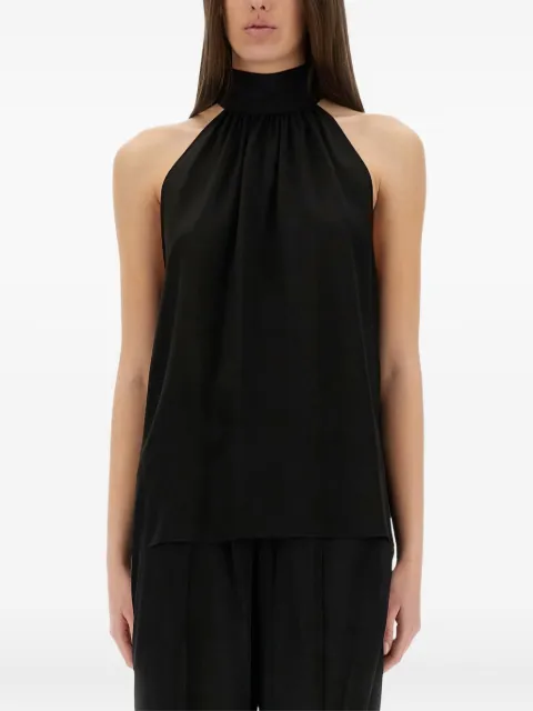 TOM FORD high-neck halterneck blouse Black CA3291FAX1484LB999