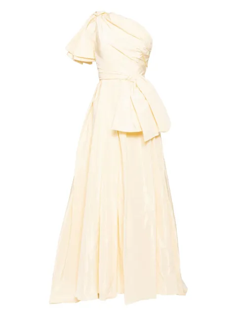 Saiid Kobeisy Taffeta dress Yellow RTWSS2504