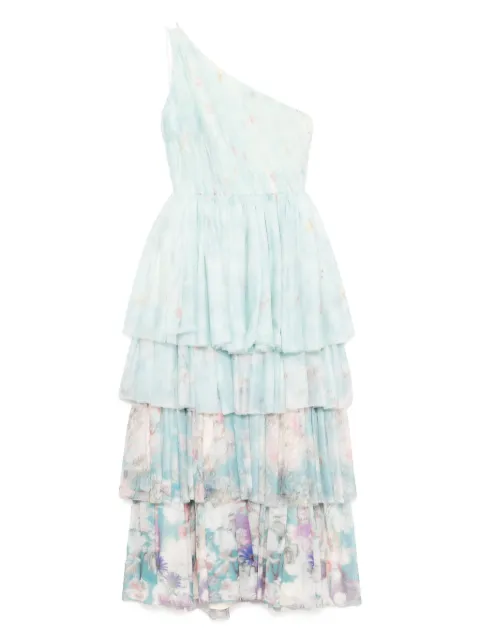 Saiid Kobeisy floral-printed dress Blue RTWSS2517