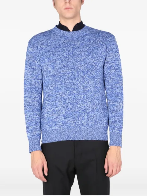 Ballantyne speckled wool sweater Blue T2P0005W058