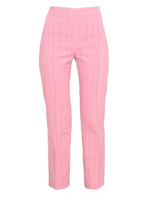 Baum Und Pferdgarten Neah striped cotton straight trousers Pink 22572NEAHC2158