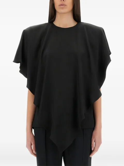 Stella McCartney draped blouse Black 6T02513FU302