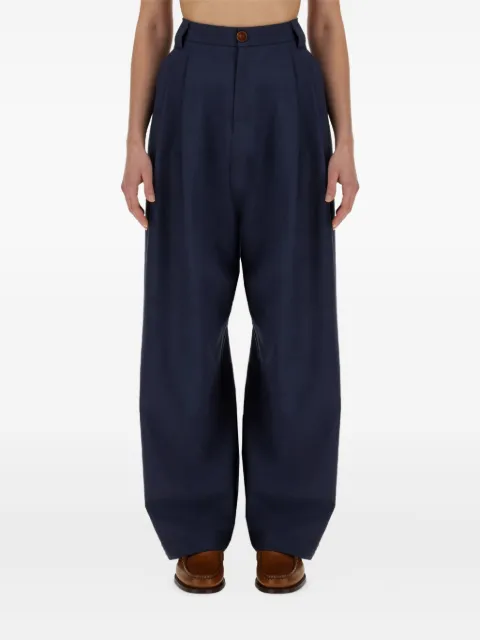 Alysi pleated trousers Blue 153168A3232IN