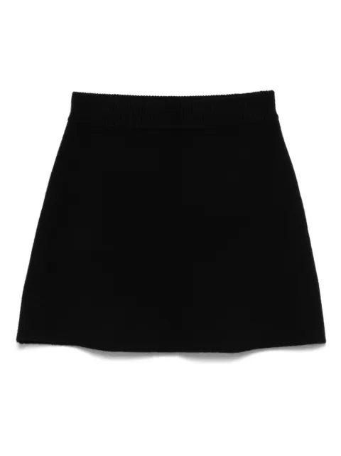 Lisa Yang cashmere A-line skirt Black 2025126