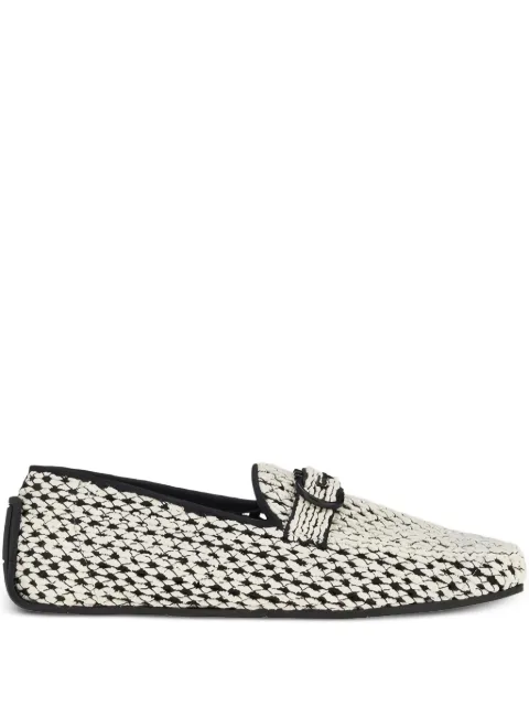 Ferragamo Driver woven buckle loafers Neutrals 751408