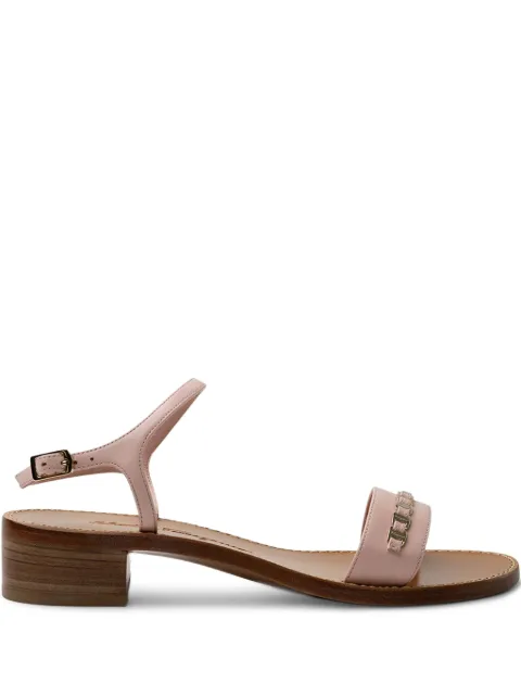 Ferragamo chain-detail sandals Pink 740952
