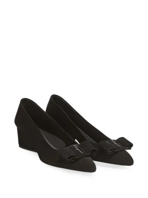 Ferragamo Vara bow pumps Black 730655