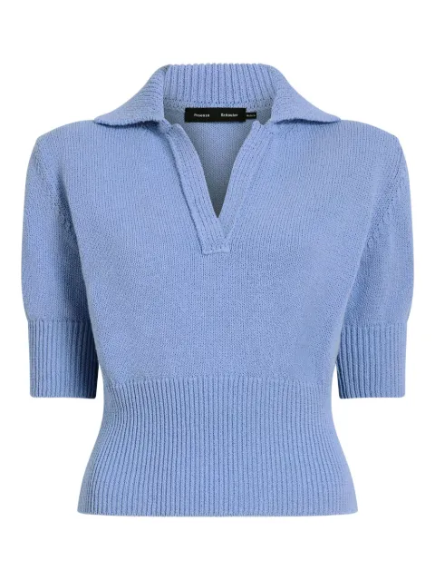 Proenza Schouler Reeve knit top Blue R2537156KC132