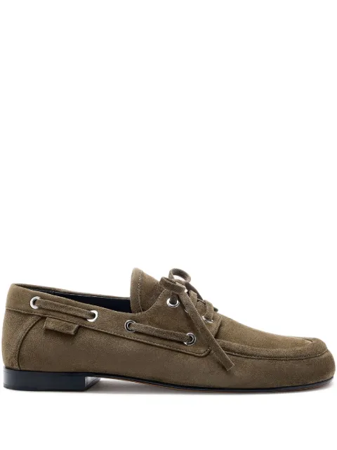 Proenza Schouler leather loafers Green SH253057G005FC