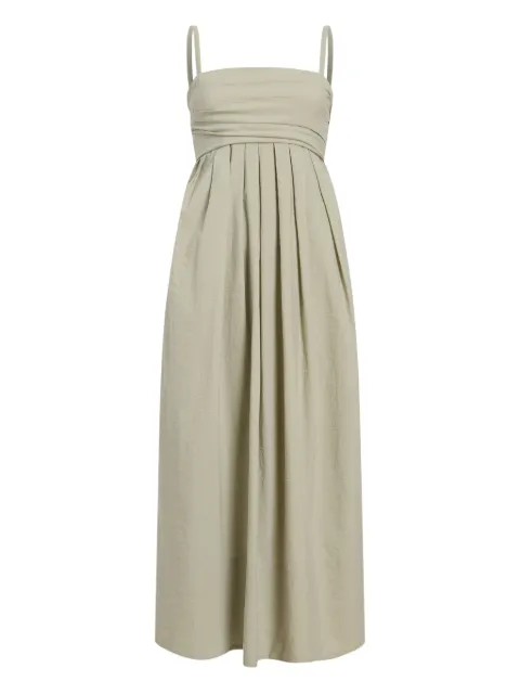 Proenza Schouler White Label Claudine midi dress Green WL2533550SC122S