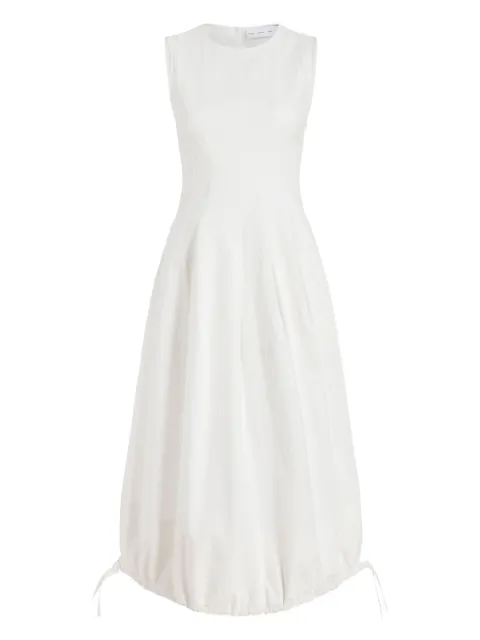 Proenza Schouler White Label drawstring-hem sleeveless dress White WL2533452SC097S