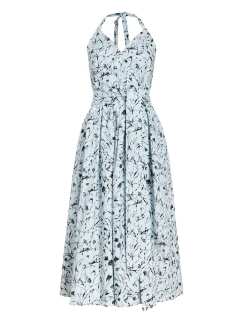 Proenza Schouler White Label Ellison midi dress Blue WL2533549SCP080