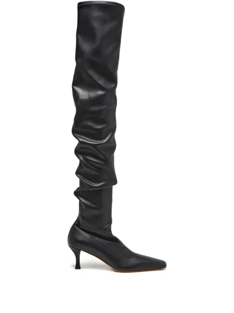 Proenza Schouler 60mm over-the-knee boots Black SH253072F005WF