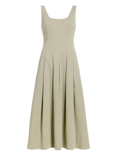 Proenza Schouler White Label pleated midi dress Green WL2533571AC158