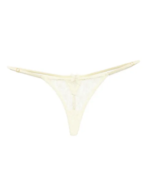 Kiki de Montparnasse Vinca G-string Yellow VINCAGSTRING