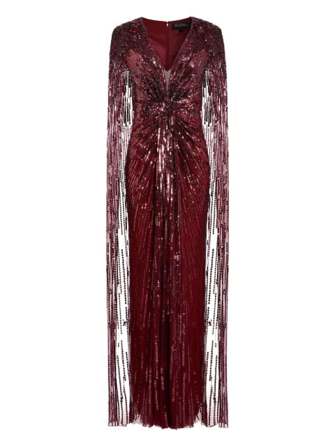 Jenny Packham Gold Rush gown Red JPEX203