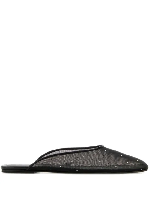 Magda Butrym mesh mules Black 642525