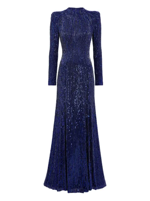 Jenny Packham Aurora gown Blue JPEX264