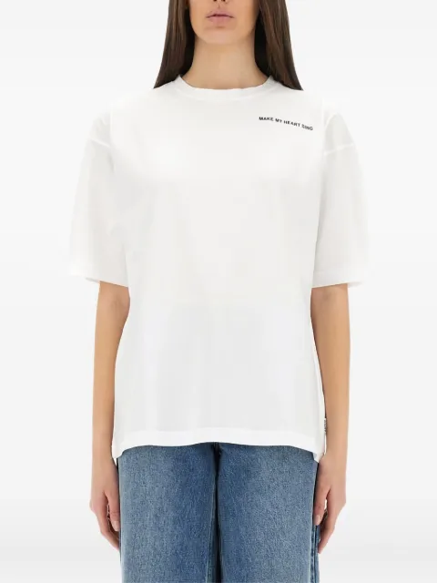 ASPESI short-sleeve lettering T-shirt White Z562A33501072