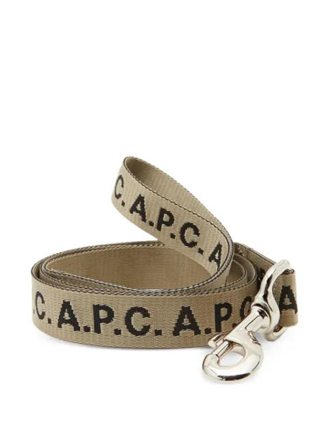 A.P.C. Toutou logo leash Brown PAAGQM66074