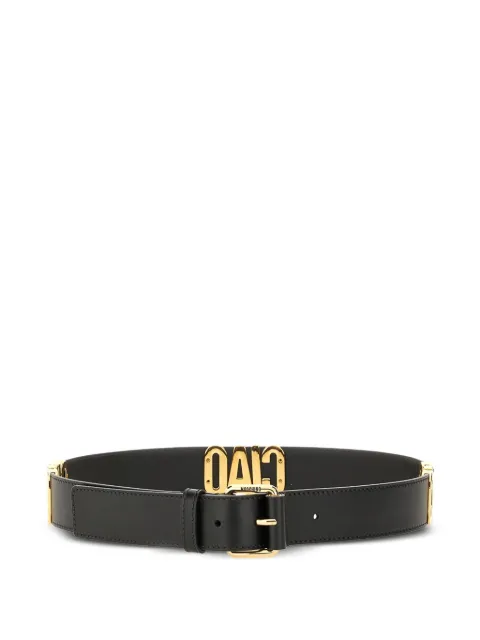Moschino leather belt Black MC6002PP1MOI0000