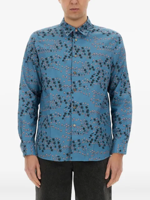 PS Paul Smith floral shirt Blue M2R765XP2231543