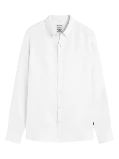 Ecoalf Malibu button-down long-sleeve shirt White MCMGASRMALIB0725S25