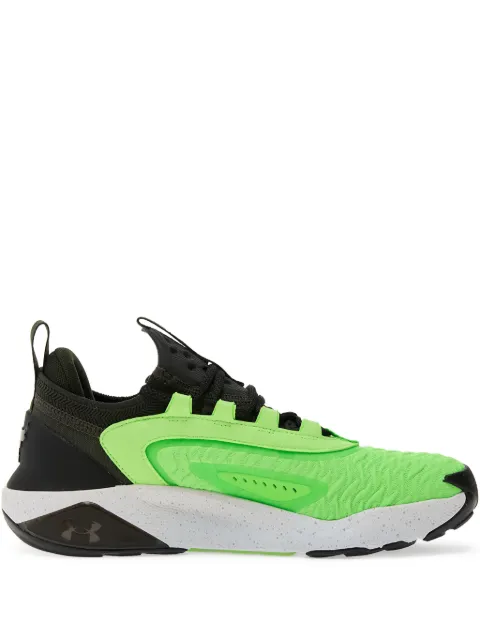 Under Armour Project Rock 7 mesh-panelled sneakers Green 3027600310
