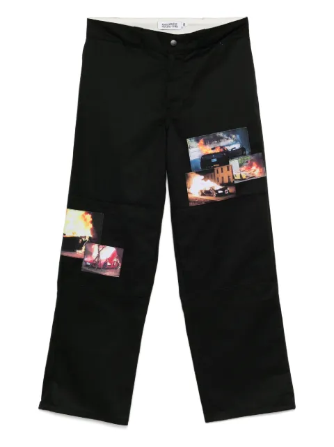 Anti Social Social Club Burnout Work pants Black ASSCSS25BM012