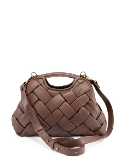 Officine Creative Helen tote bag Brown OCBHELE12PLUGG202