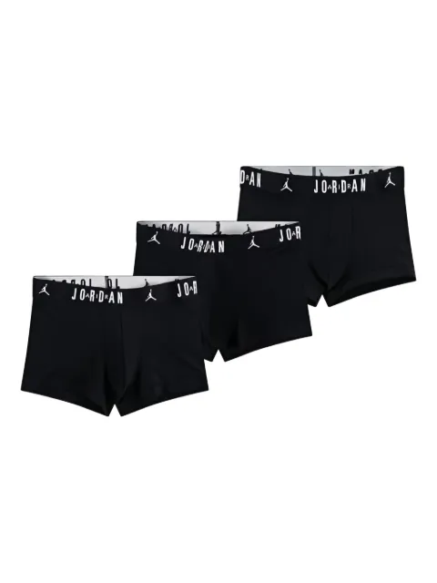 Jordan logo-waistband boxers (pack of three) Black JM0693