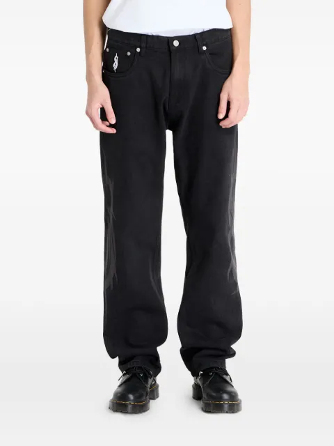 Pleasures x Slipknot 5-Pocket jeans Black P25SK008