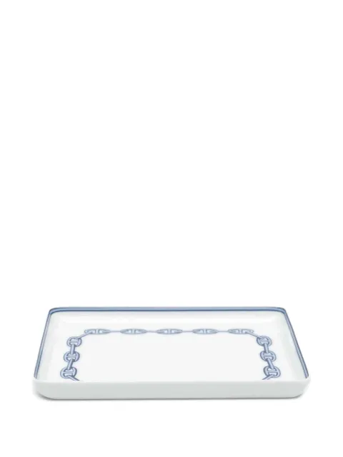 Hermès Pre-Owned 2000s Chaîne d'Ancre ashtray organizer White 15015981