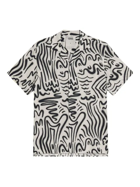 OAS Company short-sleeve shirt White 7005
