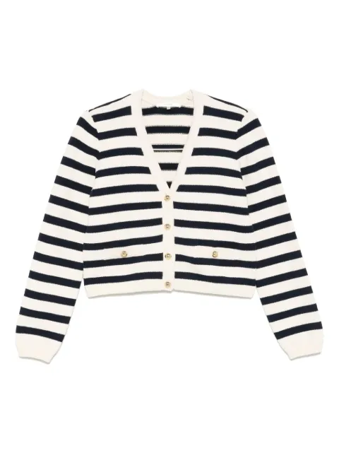 FRAME striped cardigan Neutrals WE25KSW014