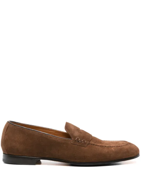 Doucal's suede derby shoes Brown DU2983PANNUF009
