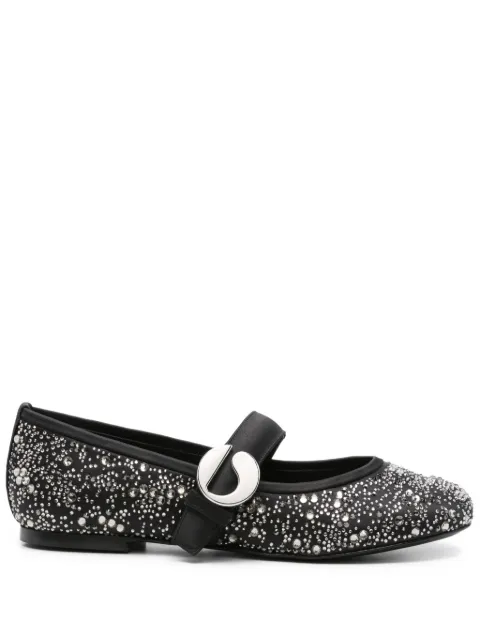 Coperni crystal-embellished pumps Black COPSH74F7007