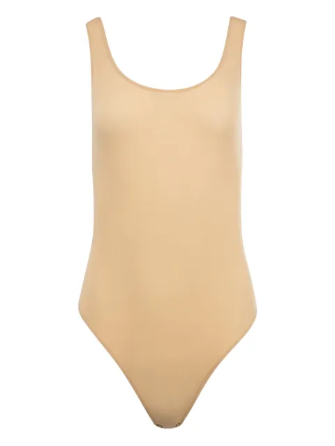 Magda Butrym stretch cupro bodysuit Neutrals 428525