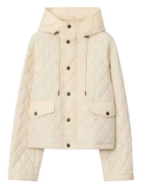 Burberry cropped quilted jacket Neutrals 8110327