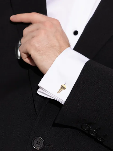 Paul Smith Ice Cream cufflinks Silver M1ACUFFTCONE