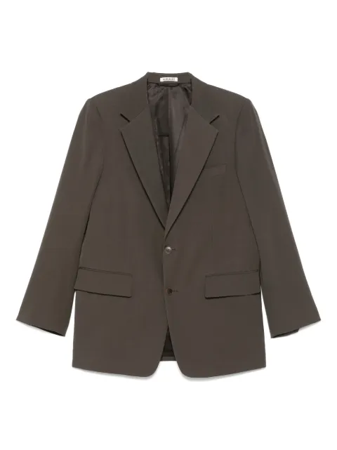 Auralee wool blazer Brown A25SJ01MG