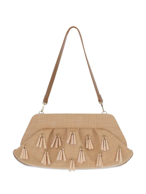 Themoirè Emera clutch bag Neutrals TMSS25EMROP113MACADAMIA