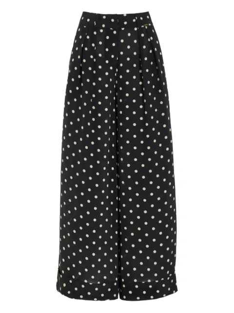 Françoise Mila polka-dot trousers Black WOSCF302133